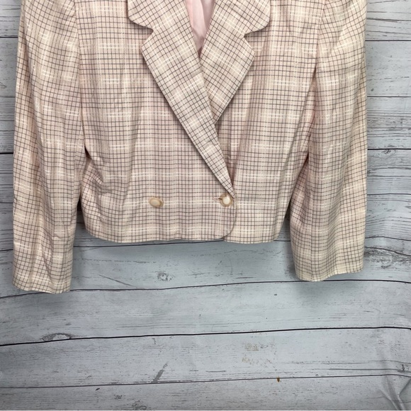 Evan Picone Petits Lined  Blazer Jacket Coat sz 12 - Picture 2 of 8